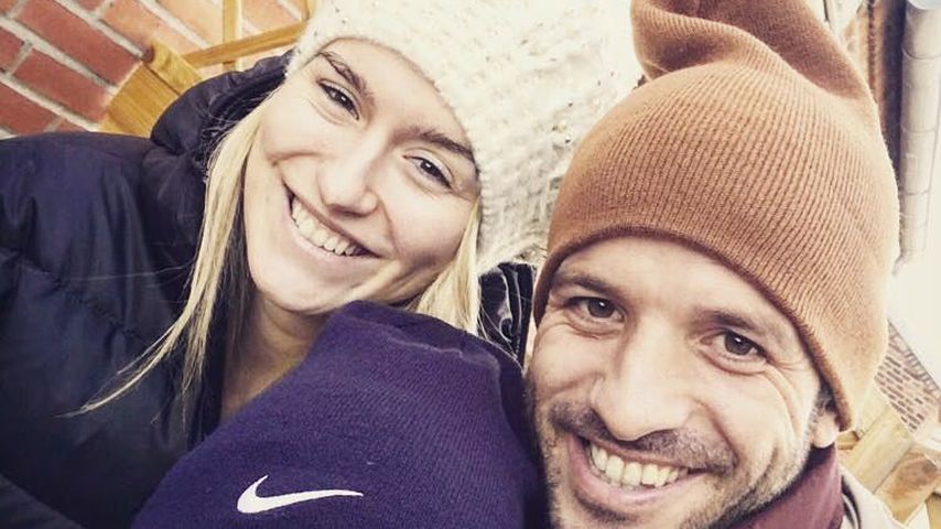 Selfie von Rafael van der Vaart, Damian van der Vaart und Estavana Polman