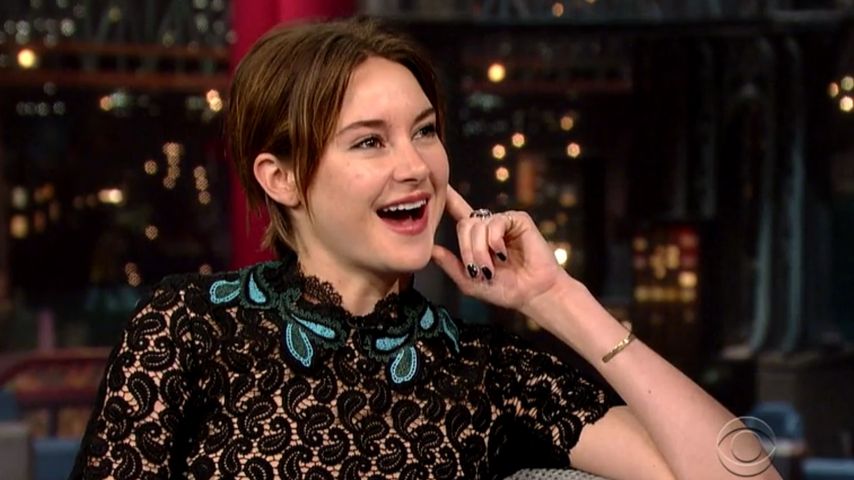 Shailene Woodley bei David Letterman