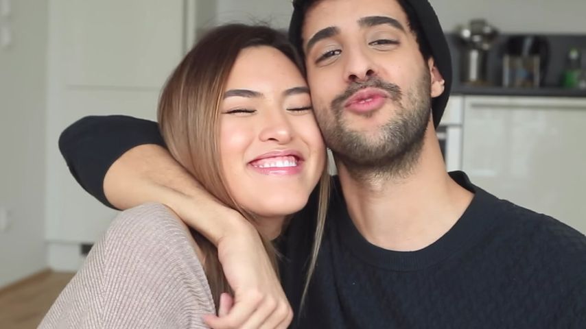 Shanti Tan und Sami Slimani