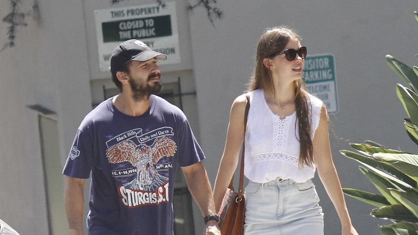 Shia LaBeouf und Mia Goth in Beverly Hills