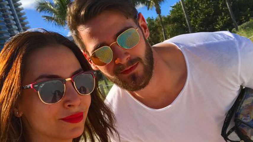 Sila Sahin und Samuel Radlinger im Miami-Urlaub 2016