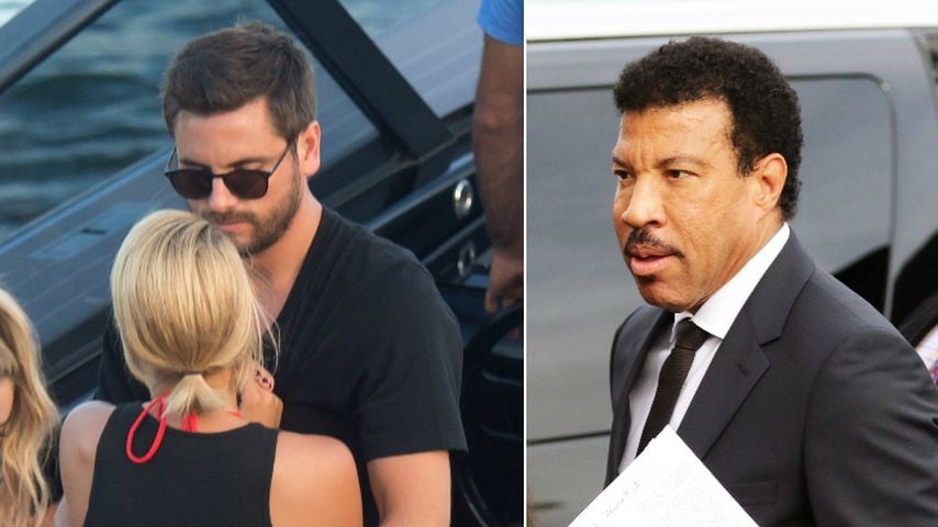Model Sofia Richie mit Scott Disick und Sänger Lionel Richie