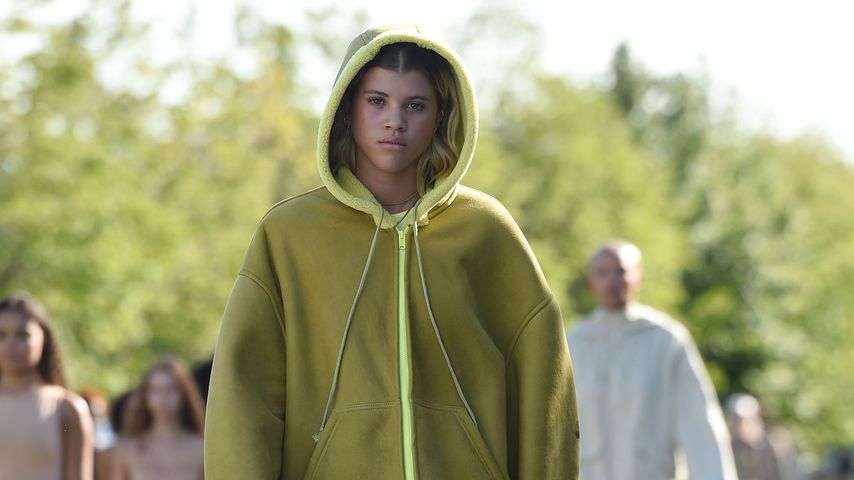 Sofia Richie als Model auf der Kanye West Yeezy-Modenschau in New York