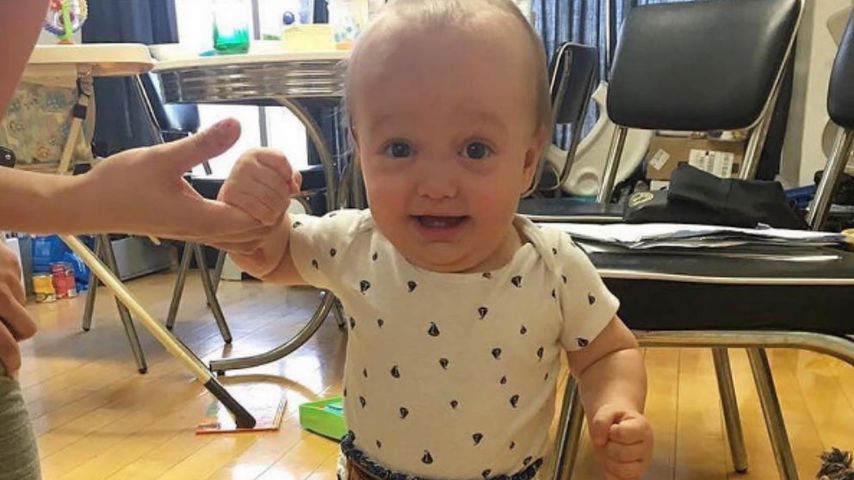 Liam, Sohn von MMA-Kämpfer Marcus Kowal