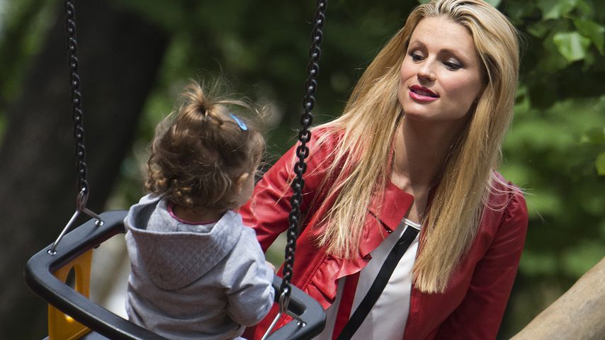 Michelle Hunziker und Sole Trussardi