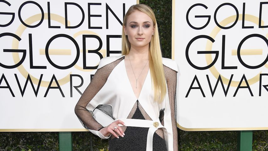 Sophie Turner bei den Golden Globes 2017