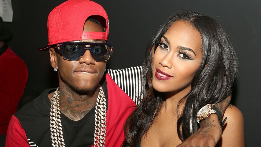 Soulja Boy und Nia Riley bei dem Love & Hip Hop: Hollywood Premiere Event 2014