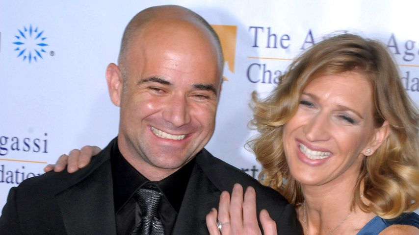 Andre Agassi und Steffi Graf