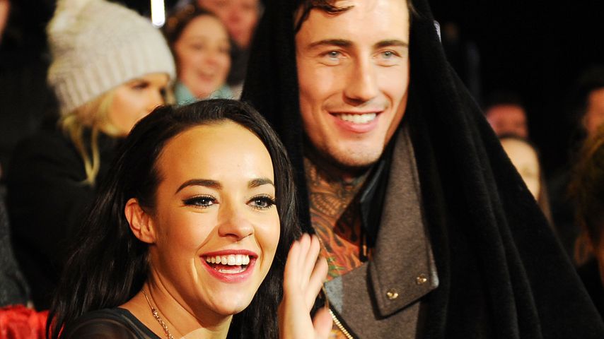 Stephanie Davis und Jeremy McConnell beim Finale von "Promi Big Brother" 2016