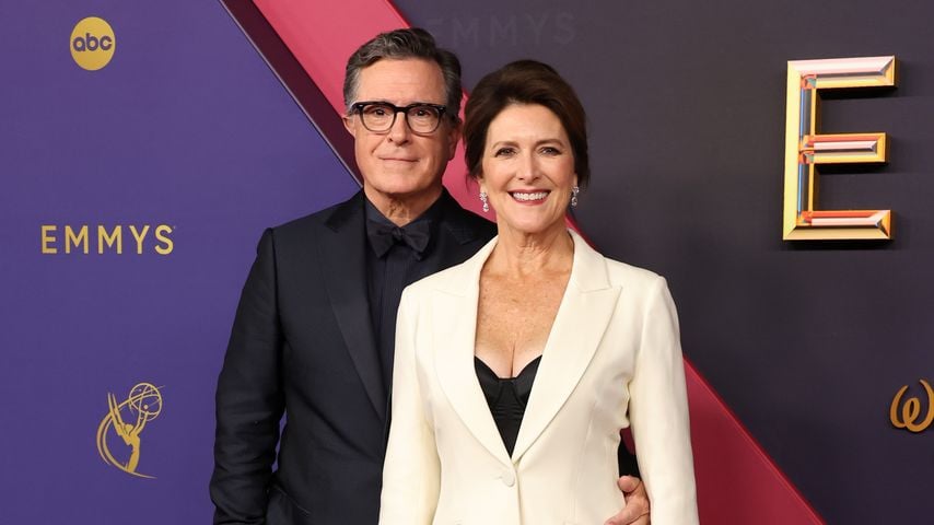 Stephen Colbert und Evelyn McGee-Colbert, September 2024