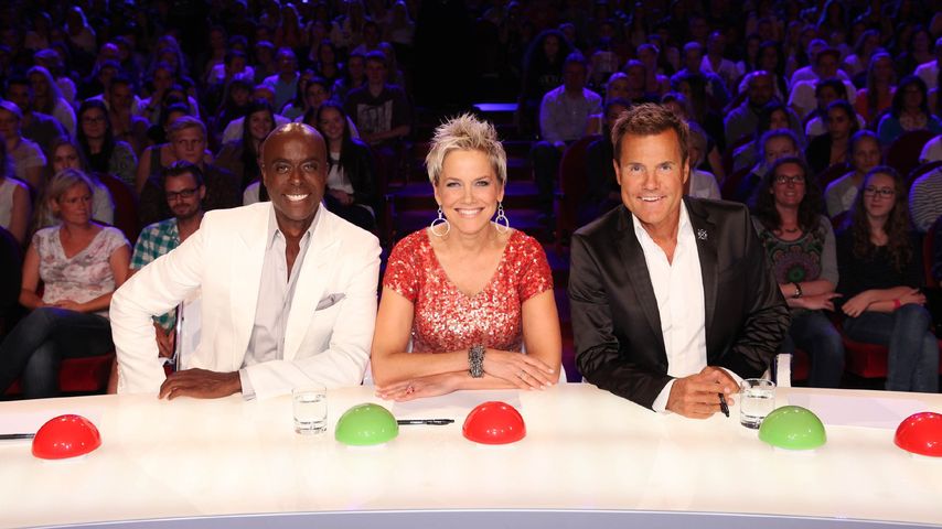 Inka Bause, Dieter Bohlen und Bruce Darnell