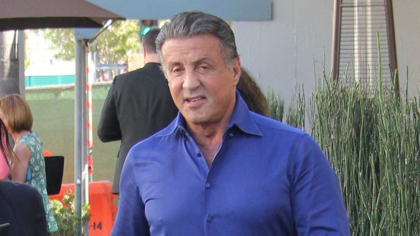 Sylvester Stallone unterwegs in Beverly Hills
