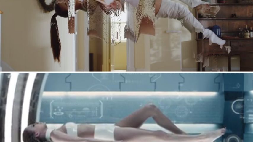 Szenen aus Musikvideos von Calvin Harris und Taylor Swift