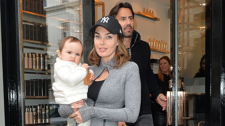 Tamara Ecclestone, Sophia Ecclestone-Rutland und Jay Rutland