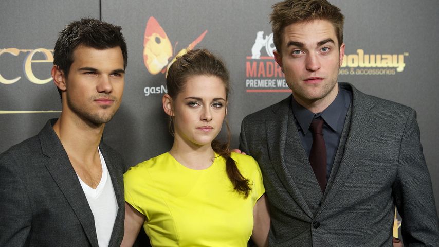 Kristen Stewart, Robert Pattinson und Taylor Lautner