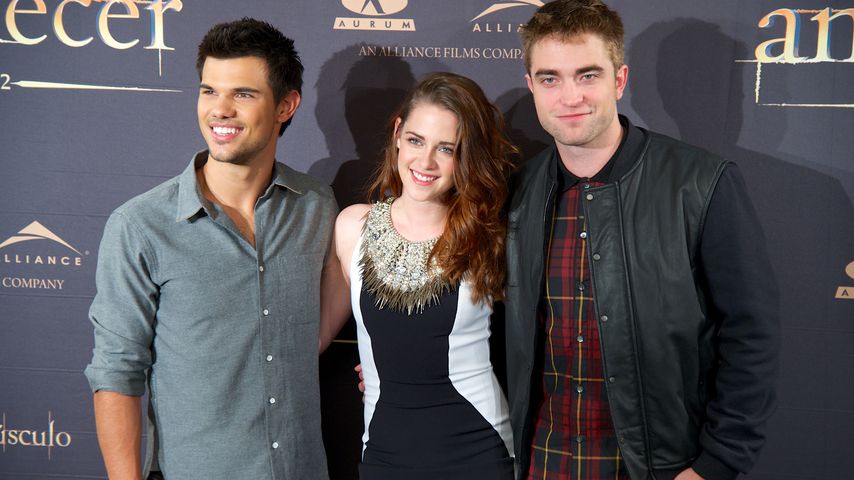 Taylor Lautner, Kristen Stewart und Robert Pattinson
