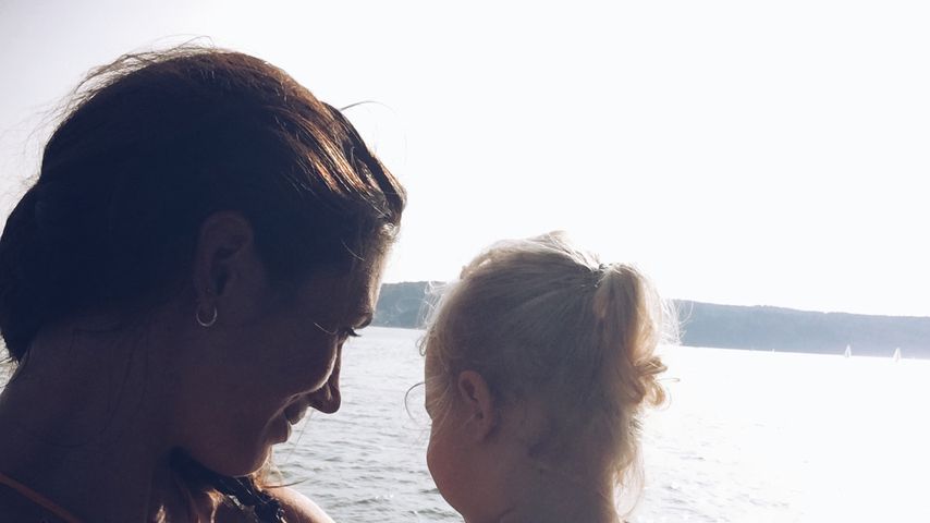 Tessa Bergmeier mit ihrer Tochter Lucy