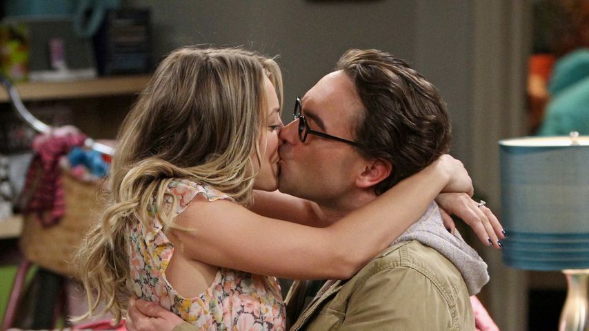 Kaley Cuoco und Johnny Galecki in "The Big Bang Theory"