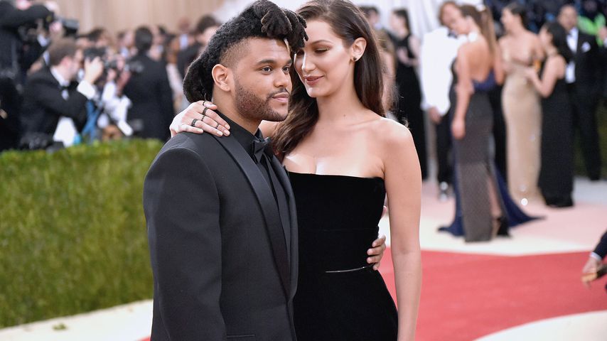 The Weeknd und Bella Hadid bei der Met Gala 2015
