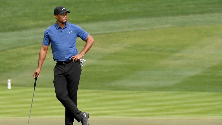 Tiger Woods bei einem "Omega Dubai Desert Classic"-Event 2017