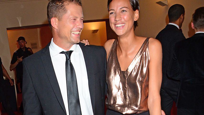 Til Schweiger und Marlene Shirley bei den GQ-Awards