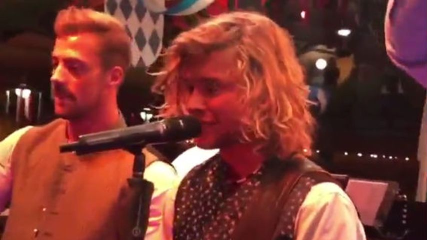 Auf dem Oktoberfest: "Love Island"-Victor rockt die Bühne!