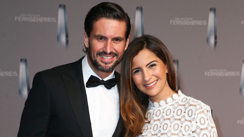 Tom Beck und seine Freundin Chryssanthi bei "Der Deutsche Filmpreis 2016" in Düsseldorf