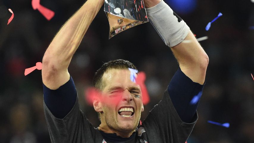 Tom Brady beim Super Bowl 2017 in Houston