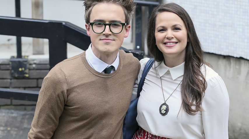 Tom und Giovanna Fletcher bei den ITV-Studios in London