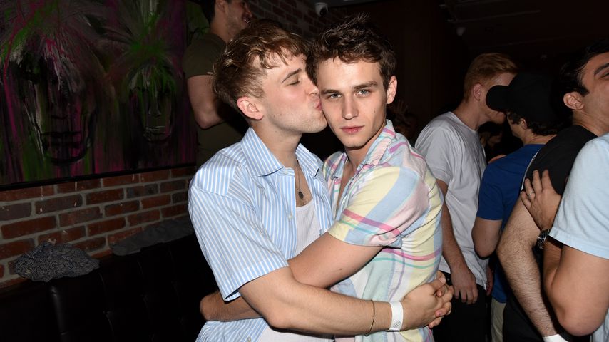 Tommy Dofman und Brandon Flynn bei der Lukas Graham Pepsi Sound Drop Performance