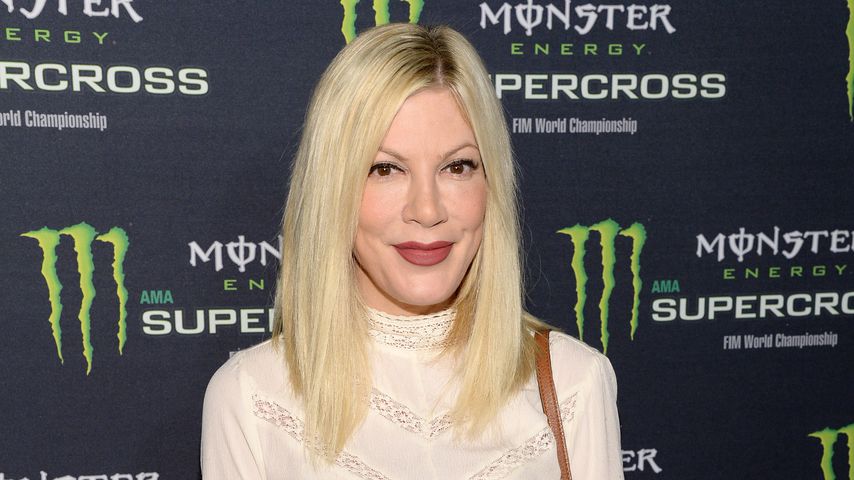 Tori Spelling in Anaheim, Kalifornien