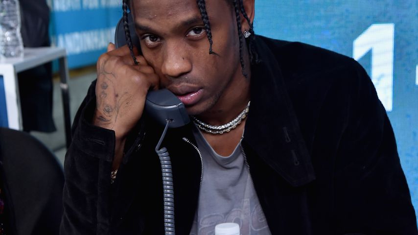 Travis Scott bei einem Charity-Event für Hurrikan-Opfer