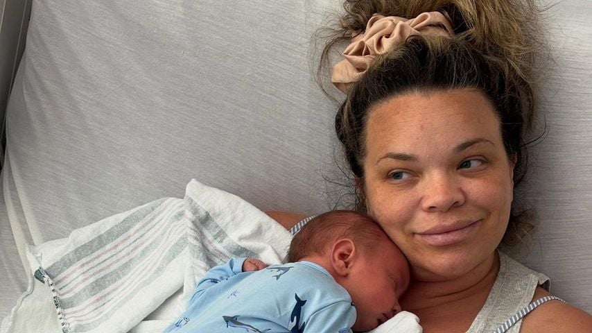 Trisha Paytas und ihr Sohn Aquaman Moses, Juli 2025