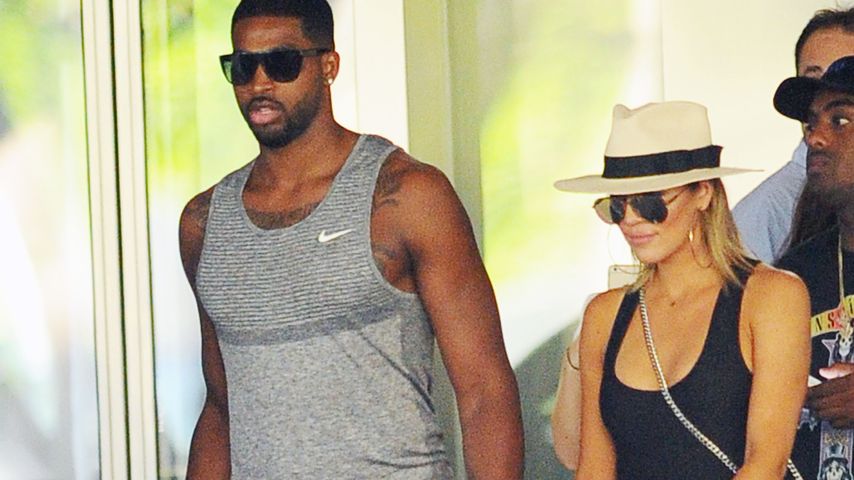 Tristan Thompson und Khloe Kardashian in Bal Harbor