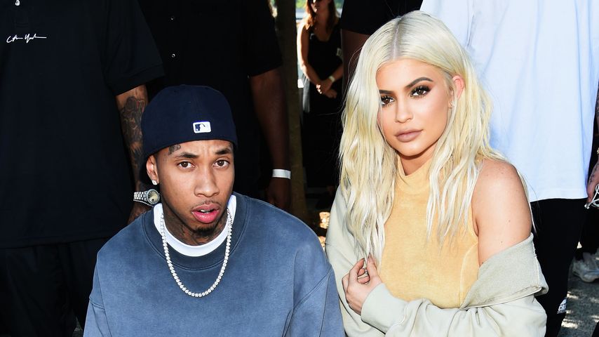 Tyga und Kylie Jenner bei einer Modenschau in New York