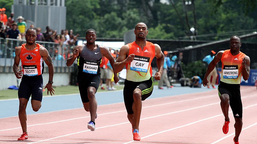 Tyson Gay in NYC