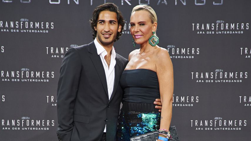Umut Kekilli und Natascha Ochsenknecht bei der Europapremiere von "Transformers: Ära des Untergangs"