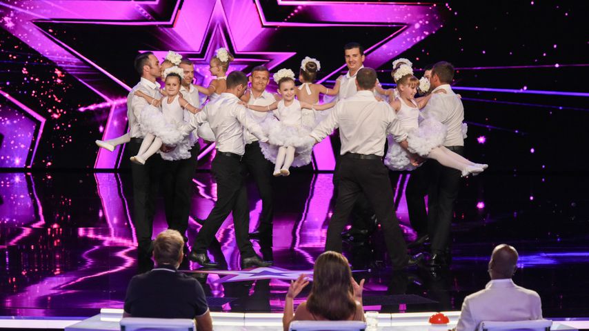 Vater/Tochter-Projekt der Tanzschule Schmetterling beim "Supertalent" 2017