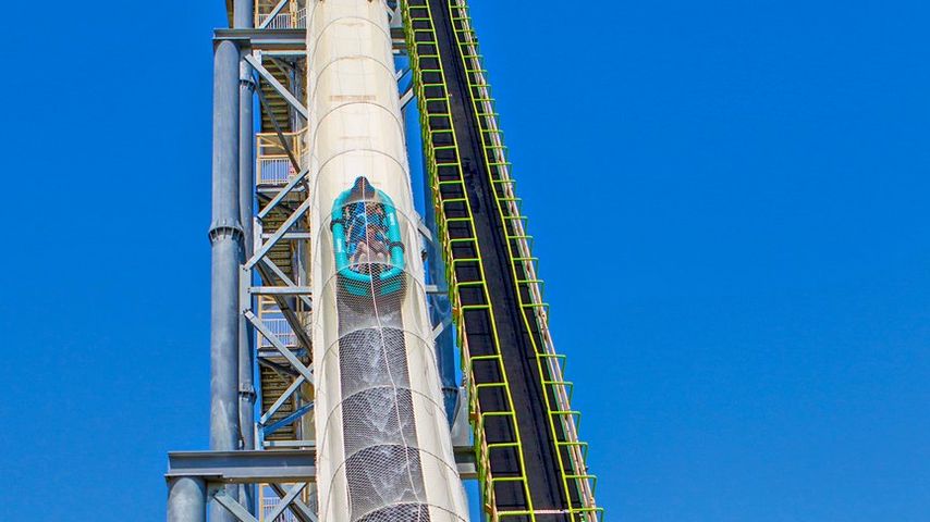 "Verrückt"-Wasserrutsche im "Schlitterbahn"-Park in Kansas City, USA
