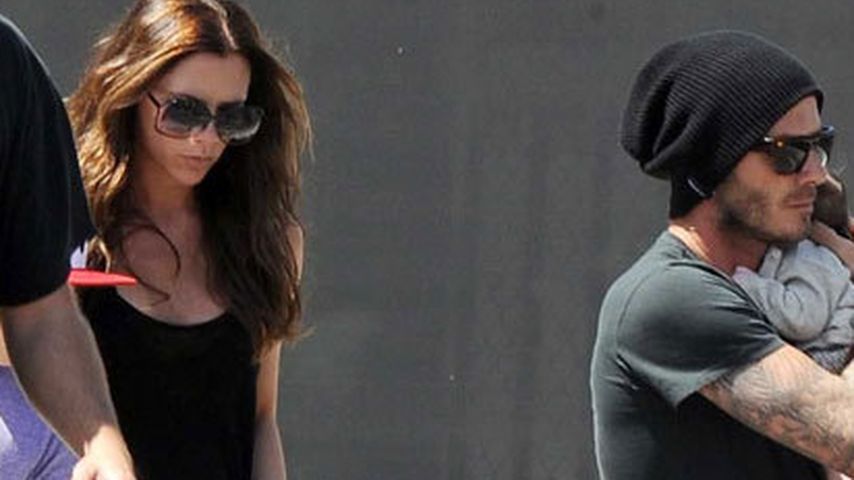 David Beckham und Victoria Beckham