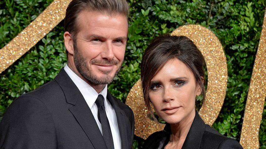 Victoria und David Beckham bei den British Fashion Awards