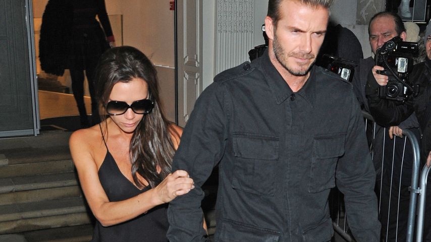 David Beckham und Victoria Beckham