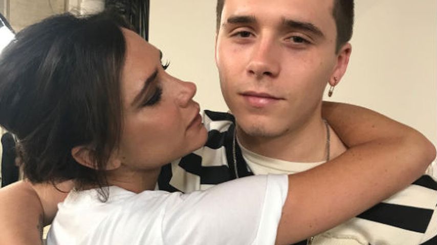 Victoria Beckham mit Sohn Brooklyn