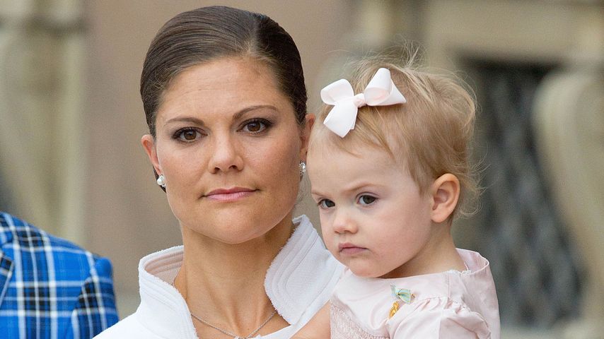 Prinzessin Estelle von Schweden und Prinzessin Victoria von Schweden