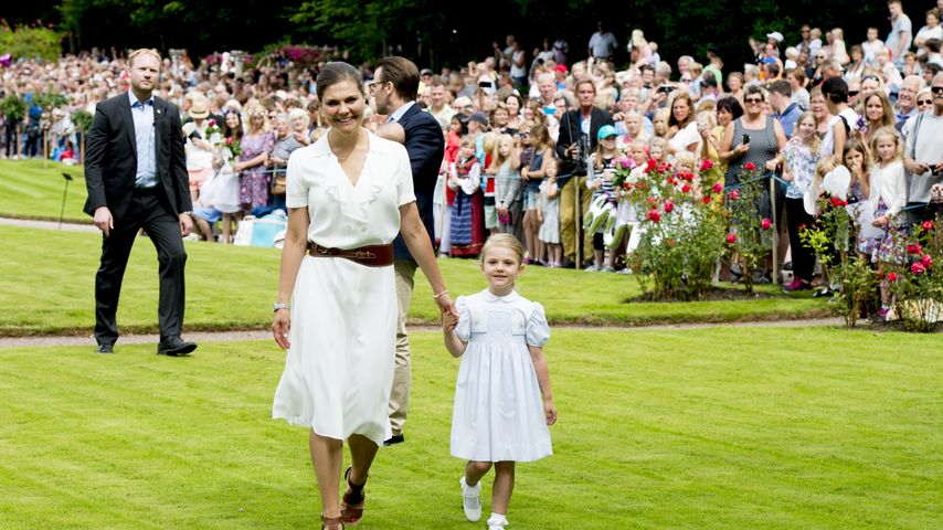 Victoria von Schweden und Estelle von Schweden auf Öland