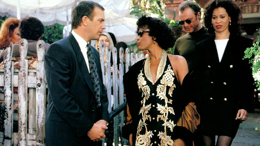 Whitney Houston und Kevin Costner