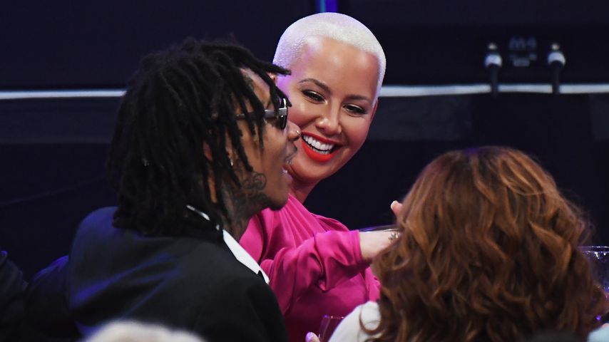 Wiz Khalifa und Amber Rose bei der Pre-GRAMMY Gala in L.A.