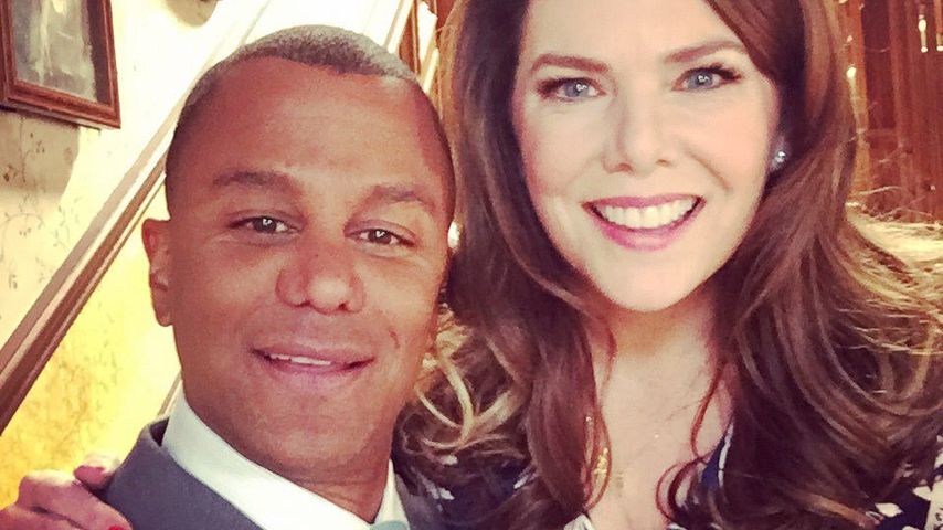 Yanic Truesdale und Lauren Graham