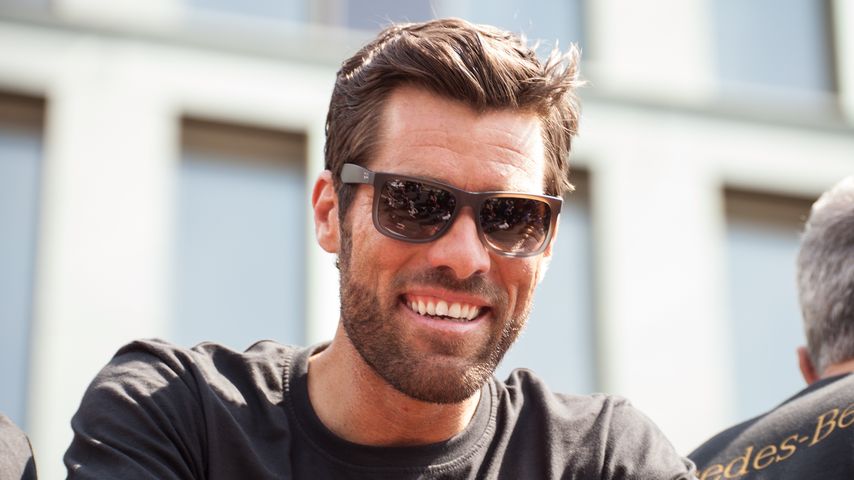 Yann-Benjamin Kugel bei den DFB-Feierlichkeiten zum Gewinn der WM 2014 in Berlin