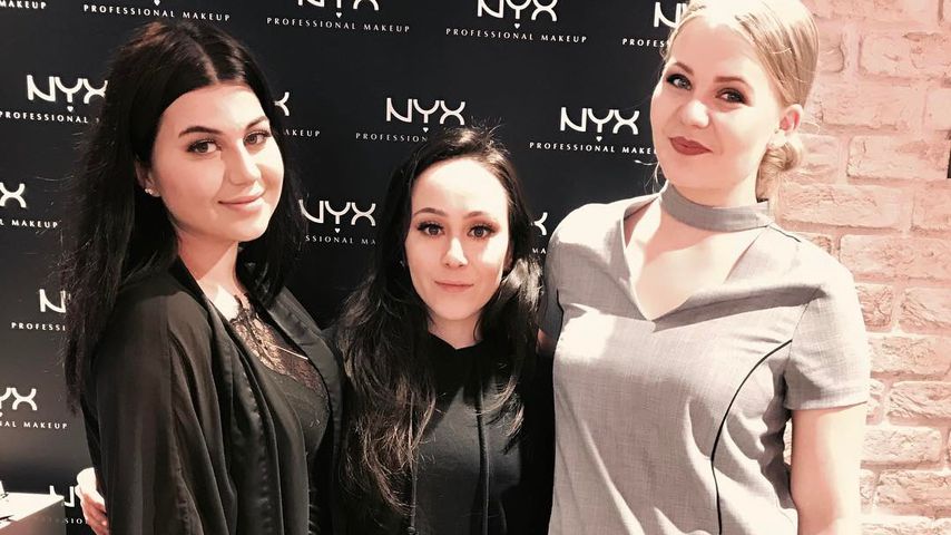 Youtuber DominoKati, Hatice Schmidt und Nihan0311 bei einer Veranstaltung von NYX 2017
